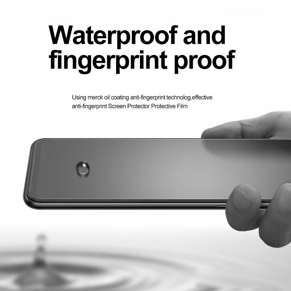 2pcs Matte Tempered Glass For Iphone 12 Pro Max Glass For Iphone 13 12 11 Pro Xs Max X Xr 6 7 8 Plus Screen Protector Film Full Coverage Anti Glare 9h Hardness No Fingerprint Screen Protector Guard Stevvex