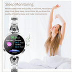 Fashion Women's Smart Watch Waterproof Wearable Device Heart Rate Monitor Sports Smartwatch For Women Ladies - SJB-DIAMOND ELITES