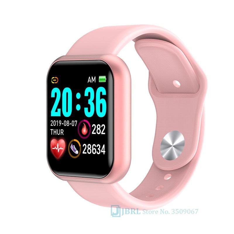 Luxury NEW Fashion Style Stainless Steel Smart Watch For Women and Men Electronics Sport Wrist Watch For Android IOS Square Smartwatch Smart - SJB-DIAMOND ELITES