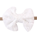Luxury Modern 10PCS Set Kids Headband Bow For Girl Rabbit Ear Hairbands Turban Knot Kids Turbans Accessories  Headband