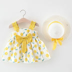 Luxury Handmade Elegant Modern Newborn Baby Girl Birthday & Princess Baby Dress With Hat