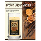 TD Courtside Market's Grateful and Blessed Fall FLag Status Glass Scented Candle Thankful for Every Moment Lootquake LLC