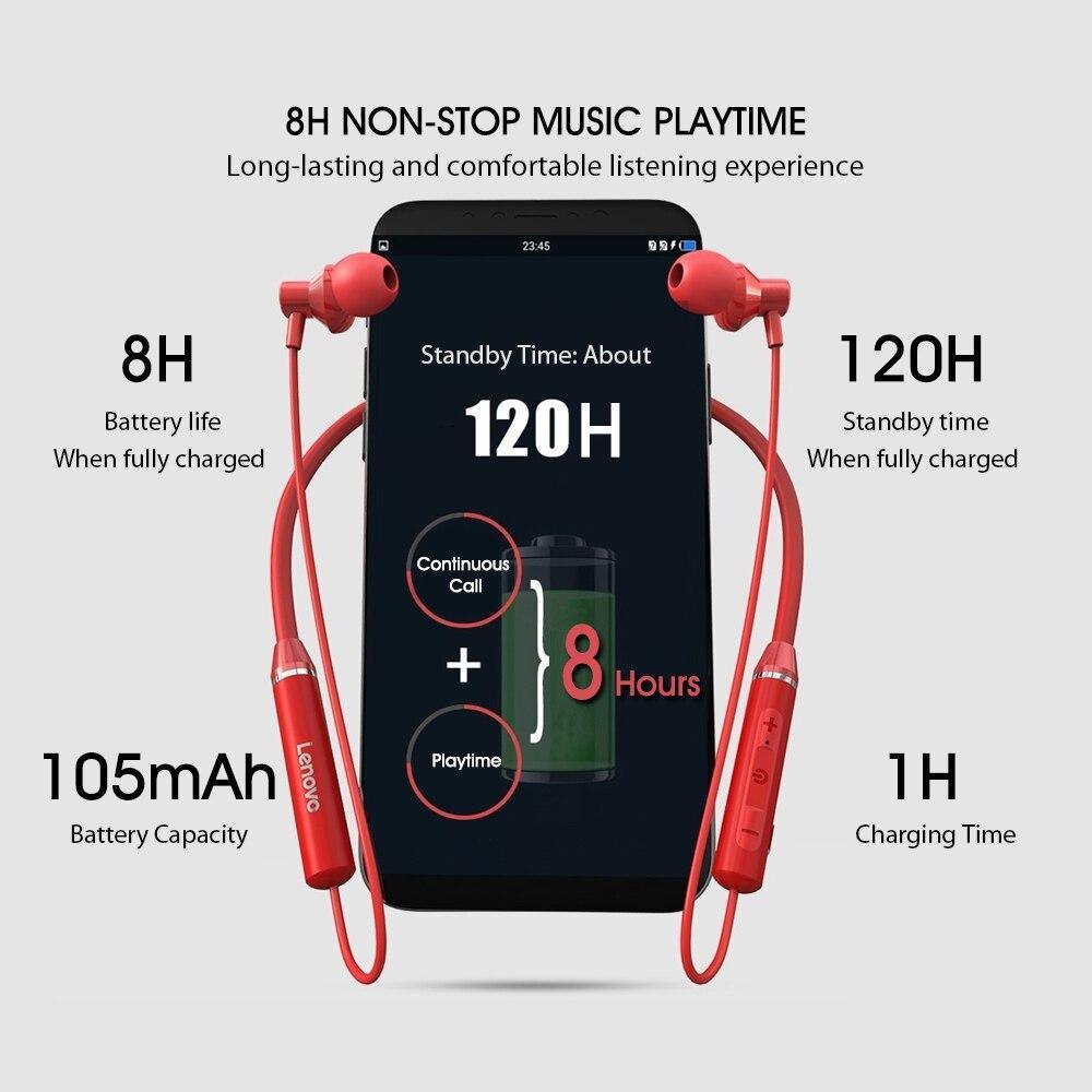 STEVVEX Earphone Bluetooth5.0 Wireless Headset Magnetic Neckband Earphones IPX5 Waterproof Sport Earbud with Noise Cancelling Mic - SJB-DIAMOND ELITES