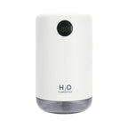 Home Table Wireless Ultrasonic Air Humidifier, Portable Mini Aroma Water Mist Diffuser, Battery Life Show, 500ml, 2000mAh Lootquake LLC