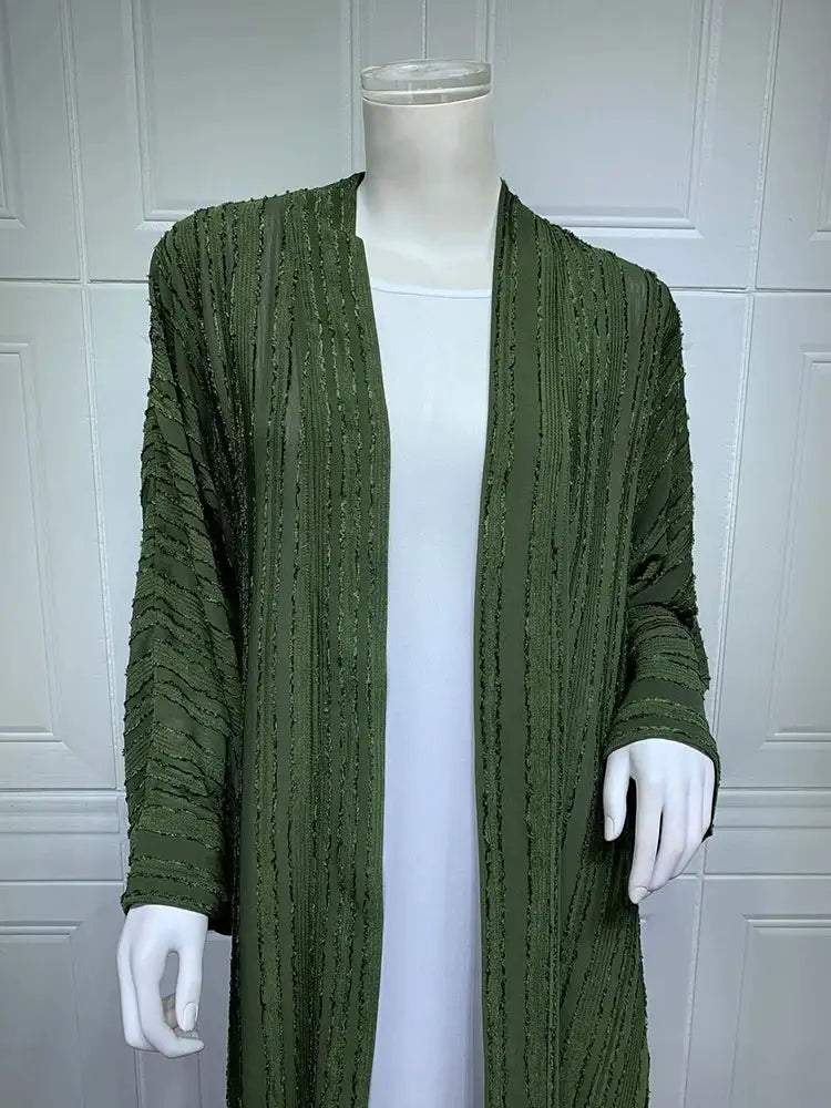 Ramadan Eid Mubarak Kaftan Robe Kimono Femme Musulmane Open Abaya Dubai Turkey Islam Muslim Long Dress For Women Pakistan Caftan