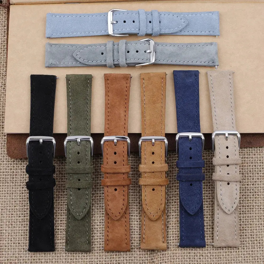 Samsung Galaxy Watch Suede Leather Strap - Stylish Comfort - SJB-DIAMOND ELITES