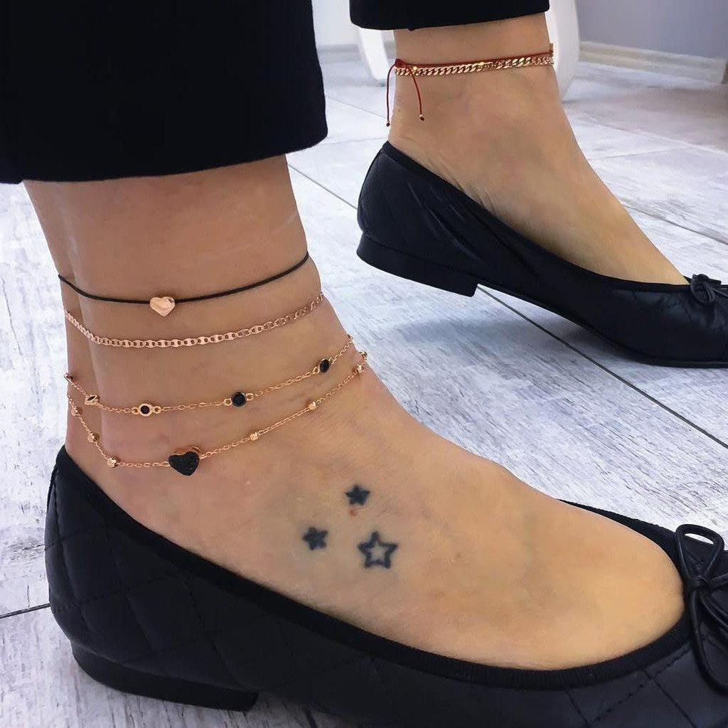 Luxury Bohemian Star Shell Ankle Bracelet Foot Jewelry Brecelet Simple Shell Anklets for Women Summer Style - SJB-DIAMOND ELITES
