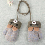 New Fashion Children Winter Caps For Baby Kids Girl Solid Knitted Thick And Modern Caps