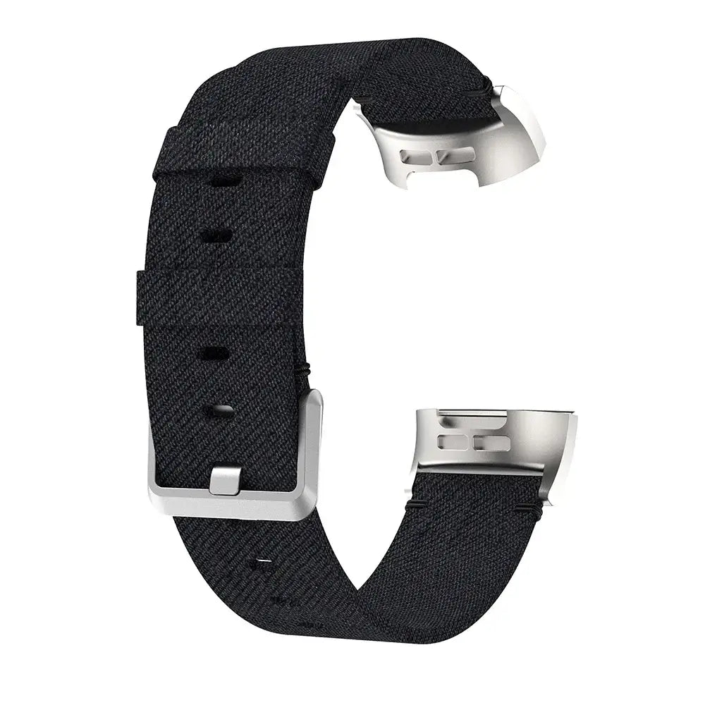Fitbit Charge 5 6 Nylon Band - Durable Comfortable Strap - SJB-DIAMOND ELITES