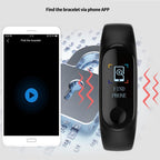 Proffesional Smart Sport Watch With  Band Blood Pressure Monitor and Bracelet M3Plus Wristband for Men and Women In Modern Design - SJB-DIAMOND ELITES