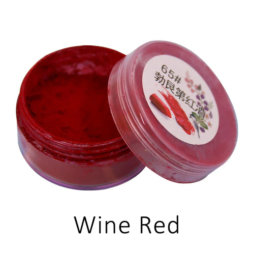1g Per Bottle Wine Red Color Lipstick Powder for Comestic Makeup Long Lasting Lip Gloss Pigment Mica Powder Lootquake LLC