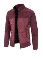 New Autumn Winter Jacket Men Warm Casual Slim Fit Fleece Jacket Elegant Jackets For Men Warm Soft Sweater Solid Jackets Casual Business Men Clothing Lightweight Hooded Jackets Stevvex