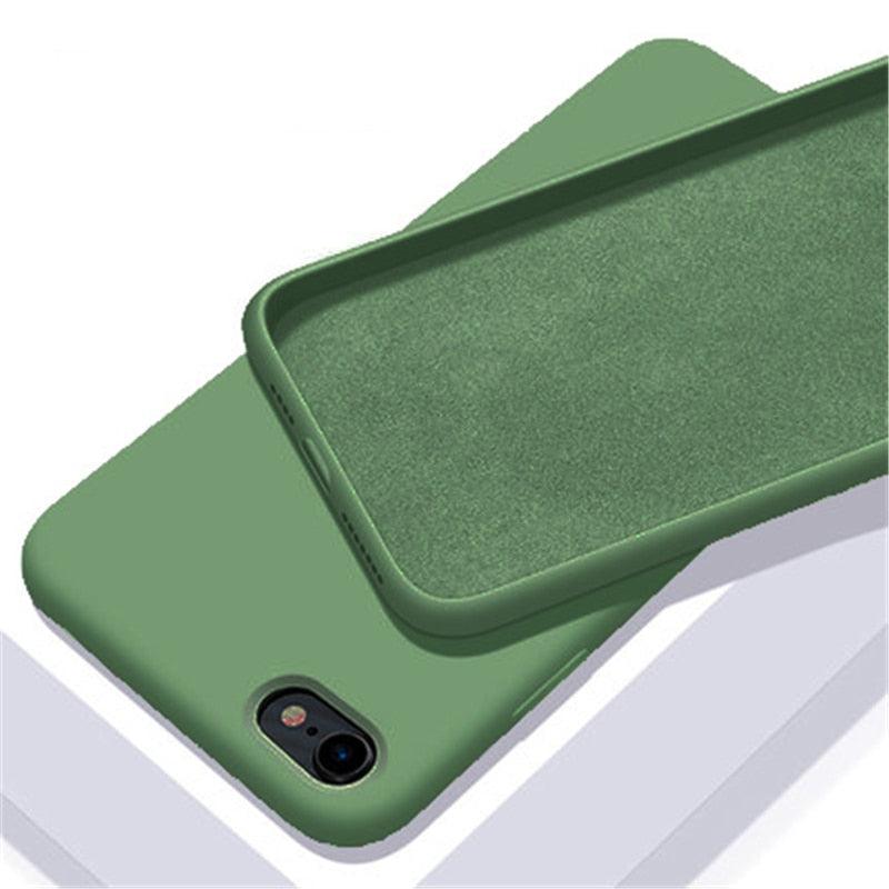 Soft-Touch Full-Body Protection Case For iPhone Case for iPhone 14 13 12 Pro Max Mini Cover Silicone Phone Case for iPhone Flexible Ergonomic Case Design  for iphone Stevvex