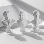 Mini Plaster Statue Greek Mythology Celebrities Famous Sculpture Figurine Drawing Practice Gypsum Bust Portraits Lootquake LLC