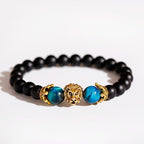 New Classic Crown Lion Elegant Bracelet Luxury For Men Fashion Tiger Eye Onyx Stone Handmade Beaded Charm Modern Bracelet For Women Jewelry - SJB-DIAMOND ELITES