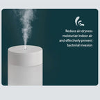 260ML Mini Humidifier USB Ultrasonic Air Humidifier LED Lamp Essential Oil Diffuser Car Purifier Aroma Anion Mist Maker portable