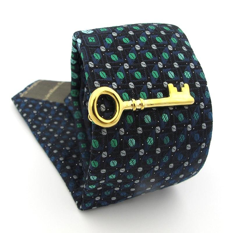Men's Tie Clips Unique Designs Anchor Tie Pins Thick Metal Silver Creative Modern Tie Clip Men's Clothing Accessories Tie Clip Classic Arrow Clips For Men Stevvex