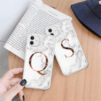 White A-Z Marble Texture Phone Cover For Iphone 12 Mini Soft Silicone Back Case Solid Name Phone Case Luxury Screen Camera Protection Shockproof Soft Cover Stevvex