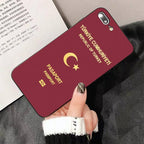 Fashion Passport Phone Case For Iphone 13 8 7 6 6s Plus X 5s Se 2020 Xr 11 12 Pro Xs Max Soft Cover Silicone Bumper Case Stevvex