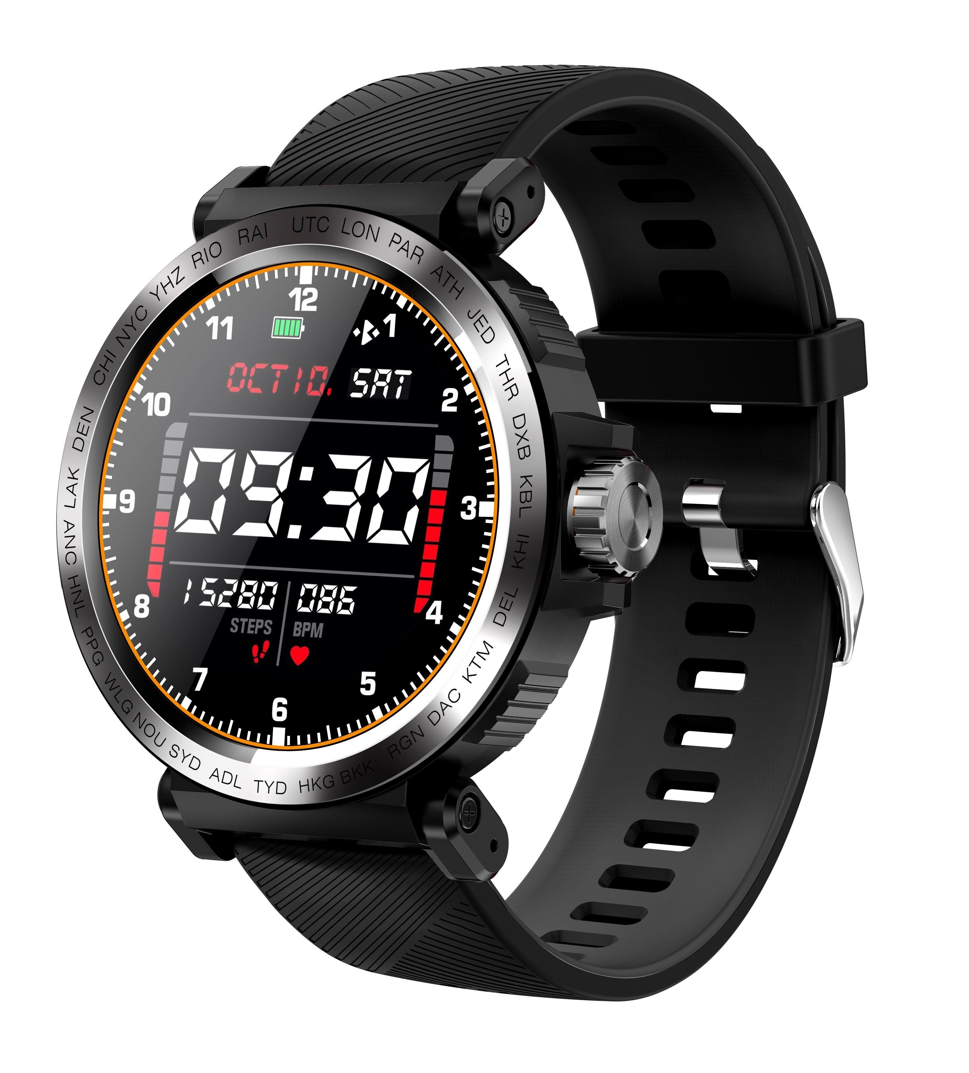 Sport IP68 Waterproof Smart Watch Screen Touch Men Clock Women Fitness Tracker Smartwatch for IOS and Android For Men and Women - SJB-DIAMOND ELITES