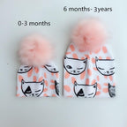 Fashion Newborn Baby Children Hat Cap  Pompom Infant Toddler Comfortable Hats Beanies For Kids Boys And Girls