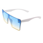 NEW Top Oversized Square Modern  Woman And Ladies Fashion Retro Gradient Sunglasses With  Big Frame And  Vintage Eyewear UV400 Protection - SJB-DIAMOND ELITES