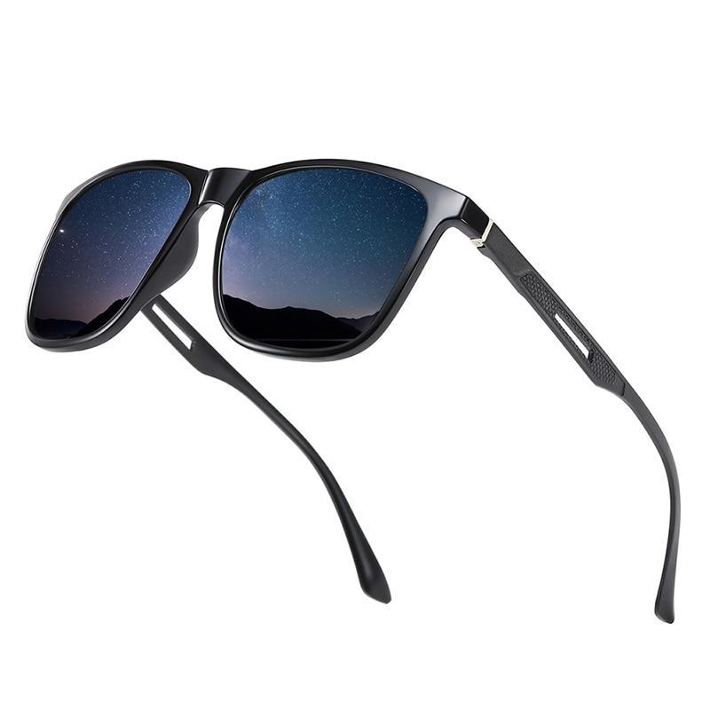 Square High Quality Titanium  Sunglasses for Men Polarized Sunglasses With Mirror Gradient Glasses Titanium  TR90 Frame Oculos De Sol gafas and UV400 Protection - SJB-DIAMOND ELITES
