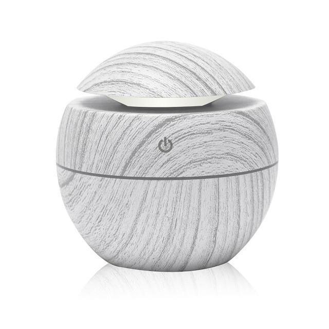 Mini USB Aroma Essential Oil Diffuser Ultrasonic Air Humidifier Mist Maker Aroma  7 Color LED Light Home Office Stevvex