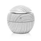 Mini USB Aroma Essential Oil Diffuser Ultrasonic Air Humidifier Mist Maker Aroma  7 Color LED Light Home Office Stevvex