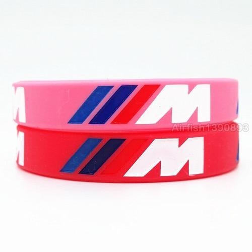 Hologram Bracelet ///M Sport M Power Black White Silicone Wristband Bangle for Auto Club Fans M3 M5 M6 3/5/7 Series - SJB-DIAMOND ELITES