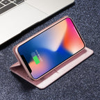 Glitter Leather Magnetic Flip Case for IPhone 14 13 11 12 Mini Pro Max Wallet Card Holder Cover Flip Shockproof Leather Wallet Case With Stand Silicone Bumper Cover Stevvex