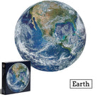 1000pcs Modern Round Puzzles Toys Puzzles Educational Toys Puzzles For Adults Interesting Goods Learning And Education Moon and Planets Puzzles - SJB-DIAMOND ELITES