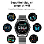 Modern Luxury New Smart Watch For Men and Women LED Color Screen And With Heart Rate Blood Pressure Tracker With  Multi-Function Mode Sport Smartwatch fitness Tracker - SJB-DIAMOND ELITES