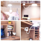 STEVVEX Clip Wireless Table Lamp For Study With 3 Modes Touch Rechargeable LED Reading Desk Lamp USB Table Light Flexo Lamps Table Reading Lamp with Clip for Desk and  Bed - SJB-DIAMOND ELITES