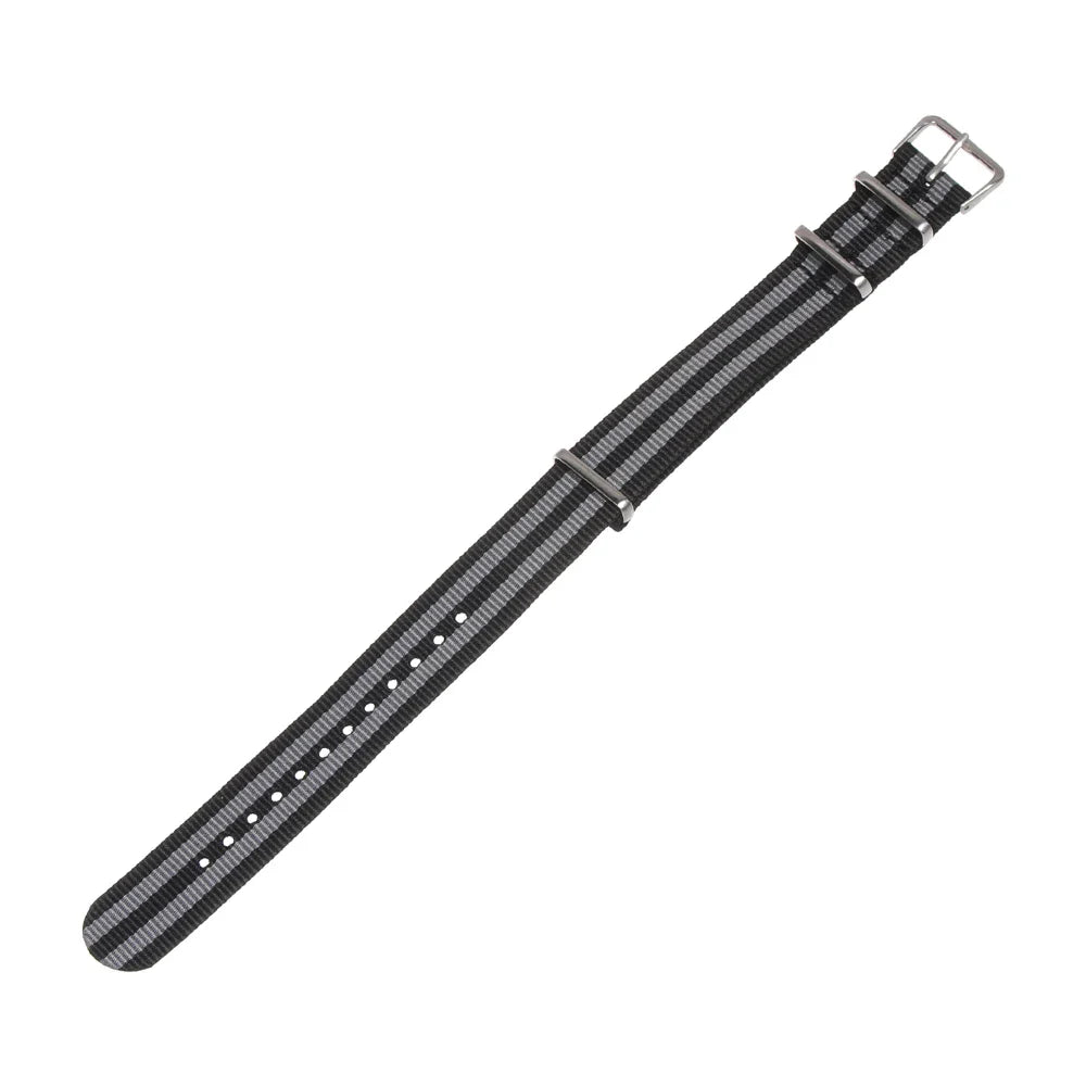 Polar Nylon Watch Band - Weaving Sport Loop, Adjustable, Heavy Duty Strap