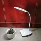 STEVVEX Reading Table Lamp LED Stand Desk Lamp With Rechargeable Battery Levels Brightness Study Reading Desk Lamp For Student Office - SJB-DIAMOND ELITES