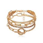 Bohemian Geometric Crystal Multi Layer Bracelets Bangles Charm Adjustable Lasso Bracelet Set For Women Luxury  Jewelry Gifts - SJB-DIAMOND ELITES