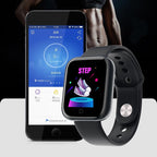 Bluetooth Smart Watches Men Waterproof Sport Fitness Tracker Smart Bracelet Blood Pressure Heart Rate Monitor Y68 Smartwatch For Men's and Boys - SJB-DIAMOND ELITES