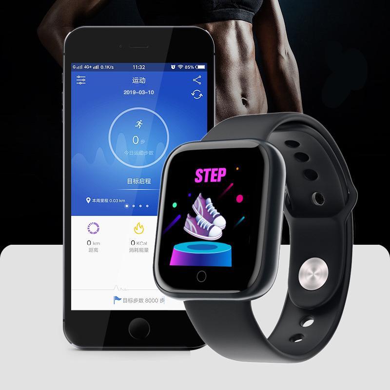 Bluetooth Smart Watches Men Waterproof Sport Fitness Tracker Smart Bracelet Blood Pressure Heart Rate Monitor Y68 Smartwatch For Men's and Boys - SJB-DIAMOND ELITES