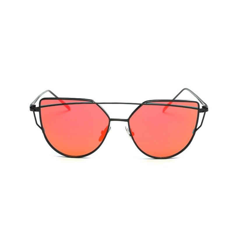 Luxury Vintage Modern Cat Eye Metal High Quality Frame  With Miror Sunglasses For  Women and Lady sunglasses With UV400 Protection - SJB-DIAMOND ELITES