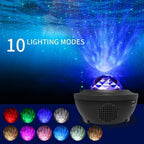 STEVVEX LED Cloud with Bluetooth Music Speaker for Baby Kids Bedroom/Game Rooms/Home Theater/Night Light Ambiance Night Light Romantic Projector Light Shot Lamp And Birthday Gift - SJB-DIAMOND ELITES