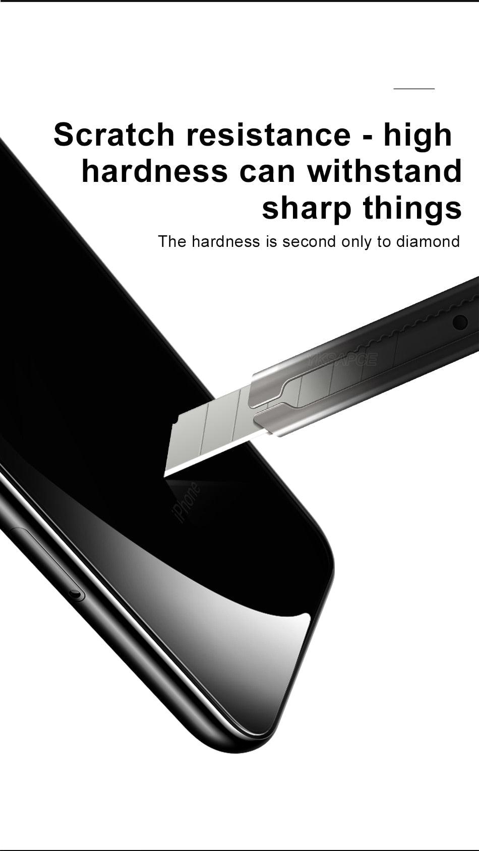Back 9H Tempered Glass For iPhone 14 Plus 13 12 mini 11 Pro X XR XS Max Rear Screen Protector Protective Film Gold Black White Anti Scratch Edge to Edge Coverage Back Glass for iPhone Stevvex