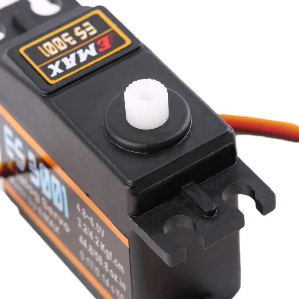 4pcs EMAX ES3001 Standard 43g Servo for RC Helicopter Boat Airplane Compatible