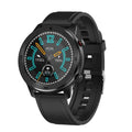 Modern Full Round Touch Display Smart Watch for Men In Business Luxury Style With IP68 Waterproof Protection and Heart Rate Blood Pressure Monitor 5 Days Standby Smartwatch - SJB-DIAMOND ELITES