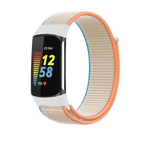 Fitbit Charge 5 6 Nylon Velcro Band - Durable Comfortable Strap - SJB-DIAMOND ELITES