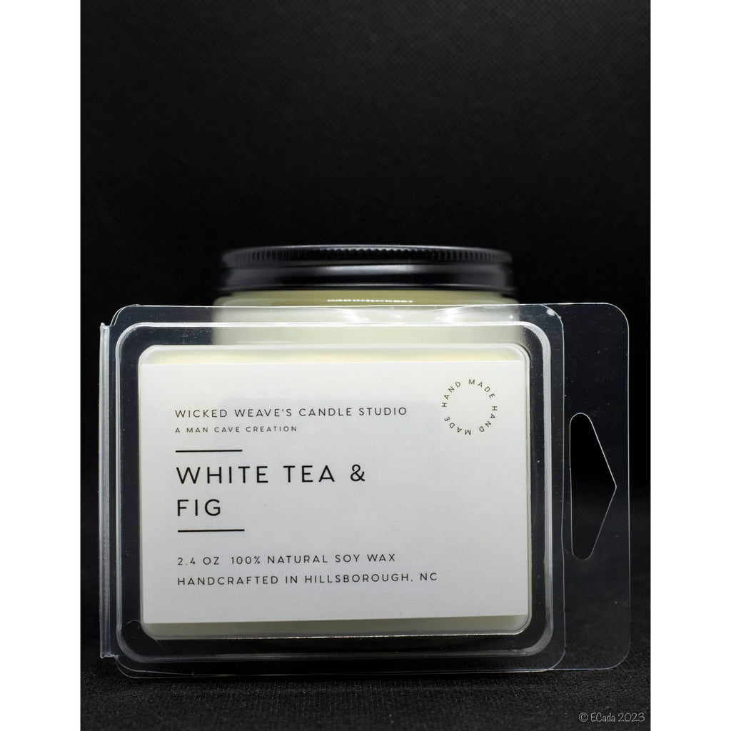 TD Soy Wax Scented Candle in White Tea & Fig Flavor Available in 5 Size Options Lootquake LLC