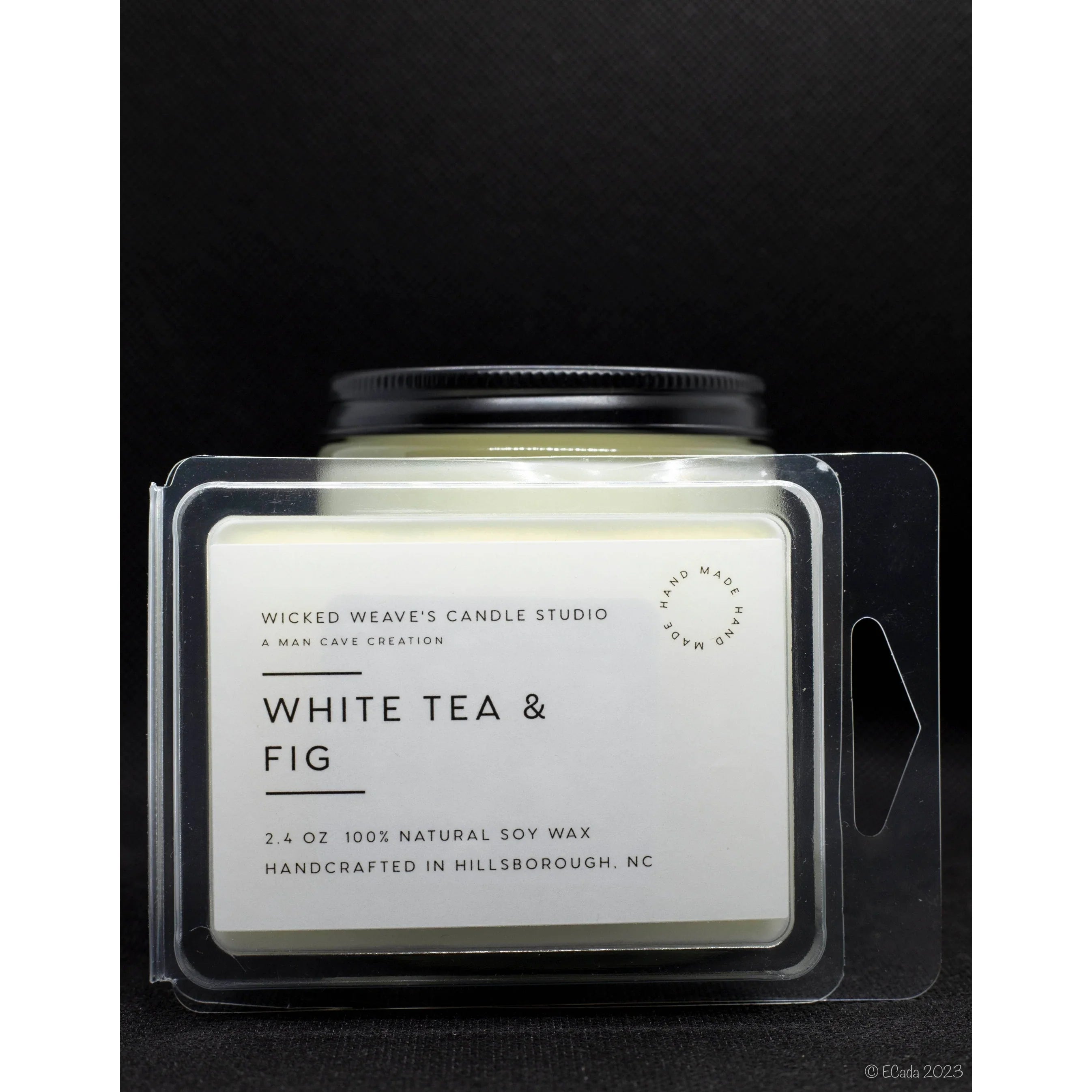 TD Soy Wax Scented Candle in White Tea & Fig Flavor Available in 5 Size Options Lootquake LLC