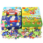New 60 Pieces Wooden Puzzle Kids Toy Cartoon Animal Wooden Puzzles Child Early Educational Learning Toys for Christmas Gift - SJB-DIAMOND ELITES