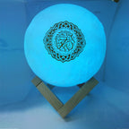 Quran Bluetooth Speakers Colorful Remote Control Small Moonlight LED Night Light Moon Lamp Moonlight Wireless Quran Speaker Lootquake LLC