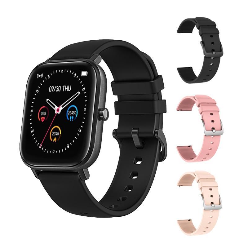 Modern Unisex Smart Watch For Men and Women With Sport Heart Rate Monitor Sleep Monitor Smartwatch Tracker For Phone and Extra Straps - SJB-DIAMOND ELITES